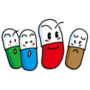 カプセル剤のキャラクター